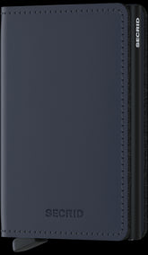 Secrid Slimwallet Matte Night Blue mit Gravur - SM-Night Blue